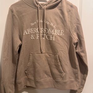 Abercrombie & Fitch Tan Hoodie for women